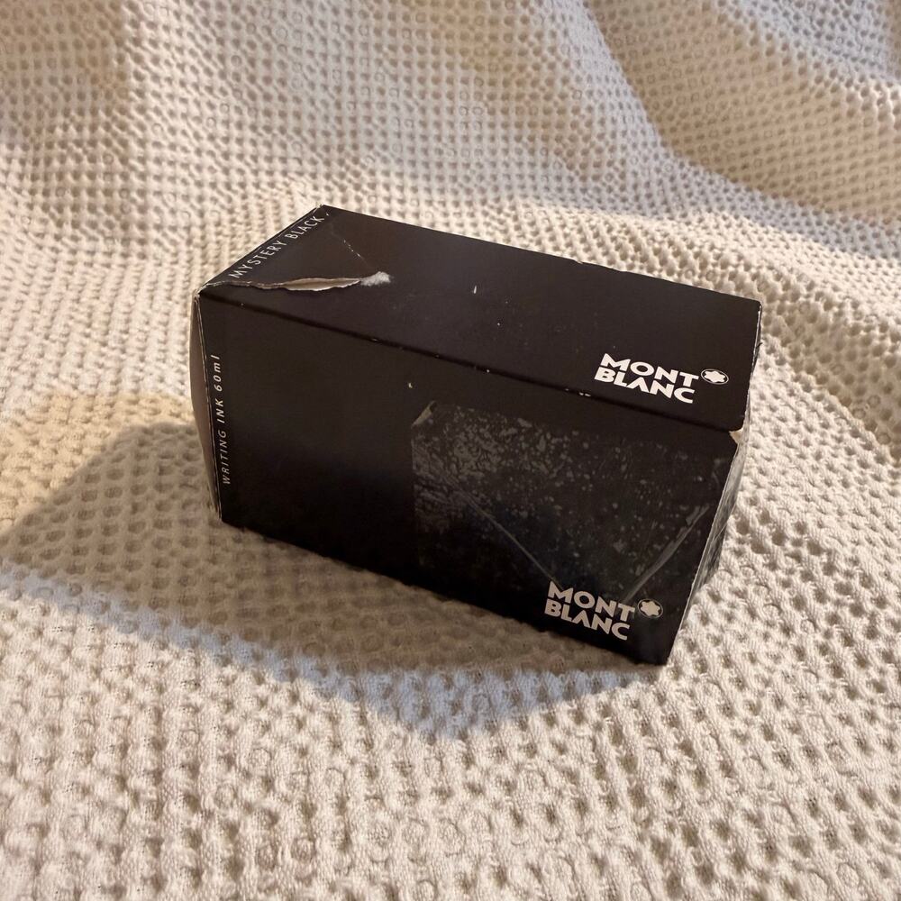 Mont Blanc Mystery Black 60 ml Ink Refill New in Box